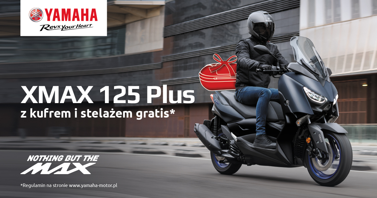 Przedłużamy promocję XMAX Plus!